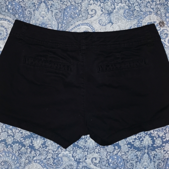 ARIZONA JEAN CO. Black Denim Shorty shorts size 11 fit small - Picture 3 of 4